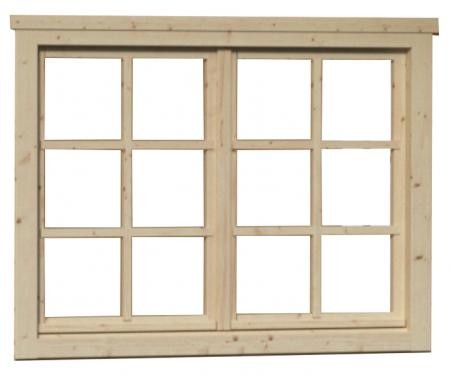 Bukó-nyíló fa ablak - 127 GDR-GDKR7-44